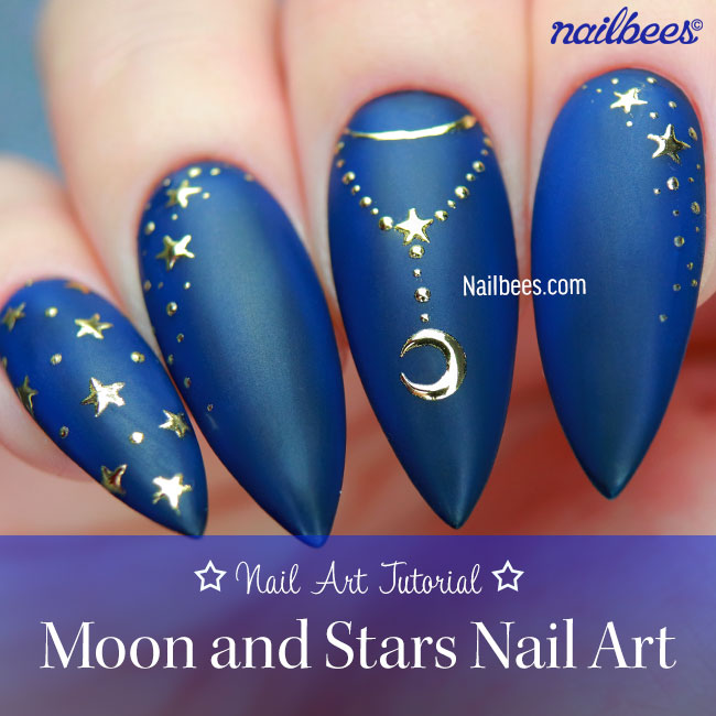 Moon And Star Nails Pictures, Photos, and Images for Facebook, Tumblr,  Pinterest, and Twitter